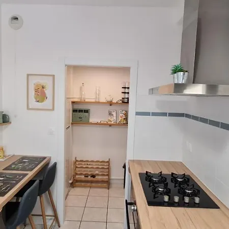 Διαμέρισμα T2 55m² Confort Avec Jardin. Cuisine Et Equipements Neufs. Wifi Tv Parking *