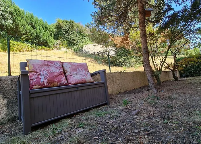 T2 55m² Confort Avec Jardin. Cuisine Et Equipements Neufs. Wifi Tv Parking 巴尔马